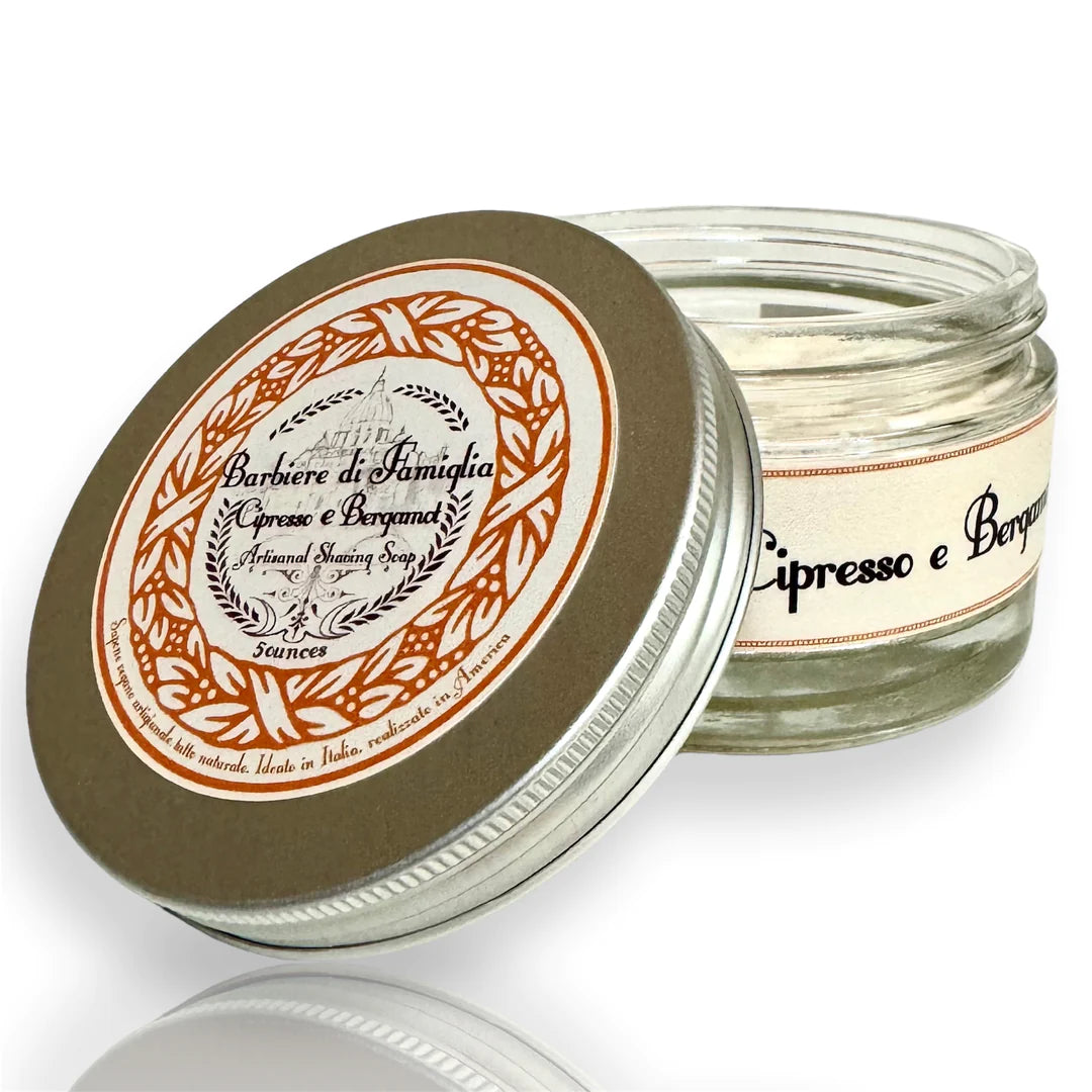 Ariana & Evans - Barbiere di Famiglia - Cipresso e Bergamot - VR2 Base Shaving Soap - 5oz