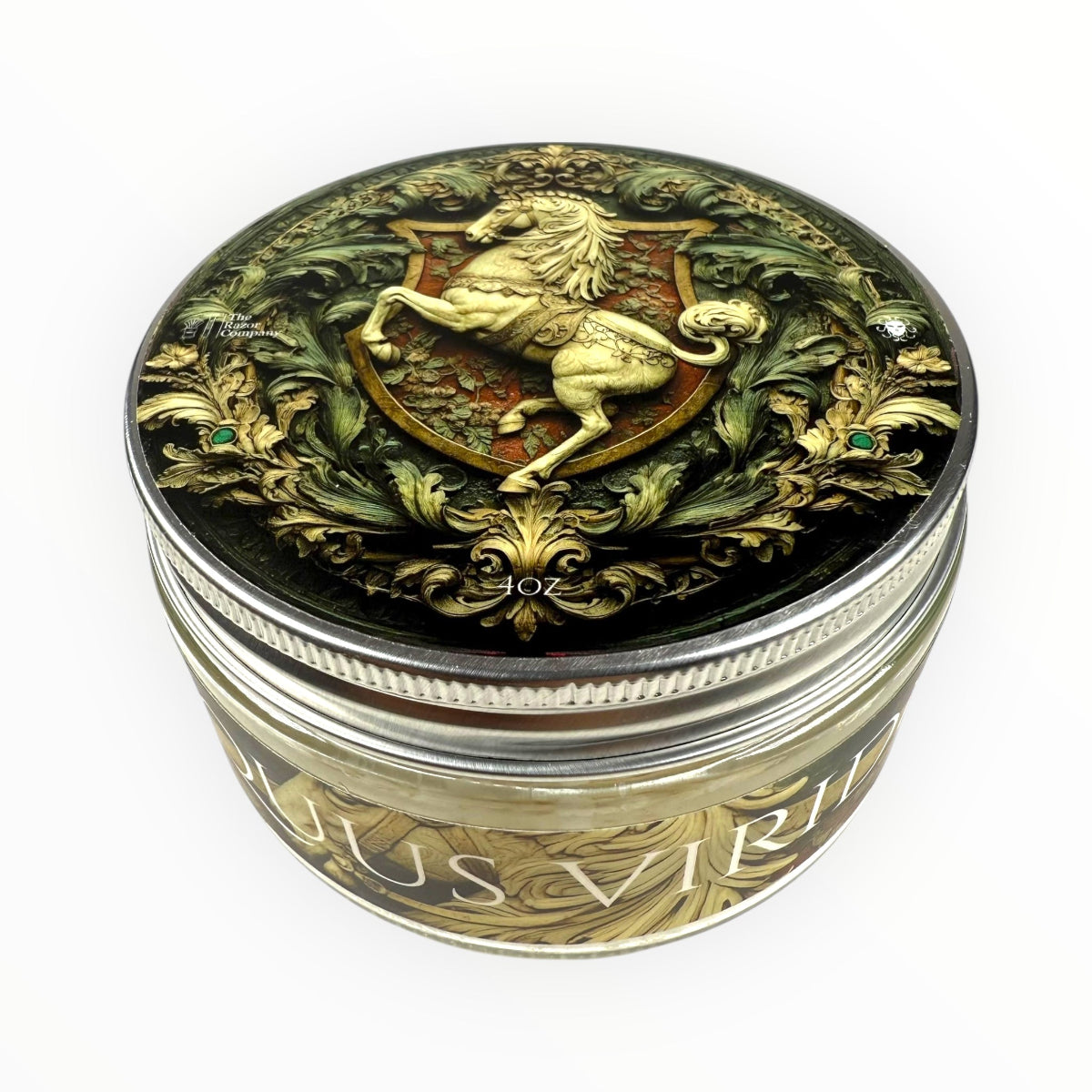 Ariana and Evans Equus Viridis Shaving Soap 4oz | The Razor Company