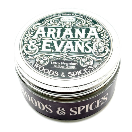 Ariana & Evans - Wood and Spices - Ultima Base Shaving Soap - 5oz