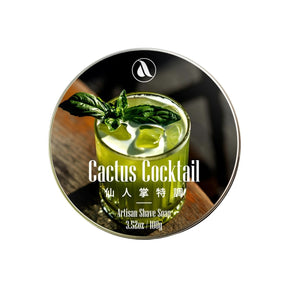 Aura Craft Cactus Cocktail Shaving Soap 3.5oz