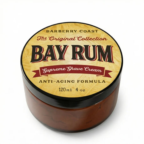Barberry Coast Supreme Shave Cream Bay Rum 4oz