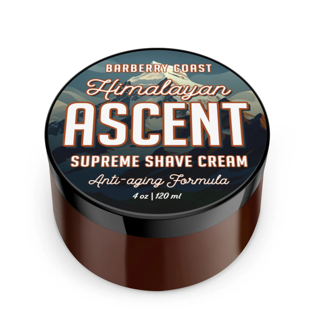 Barberry Coast Supreme Shave Cream Himalayan Ascent 4oz