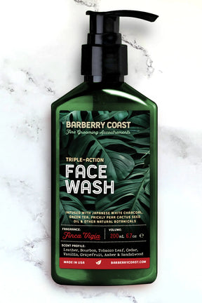 Barberry Coast Triple Action Charcoal Face Wash Finca Vigia 6.7oz