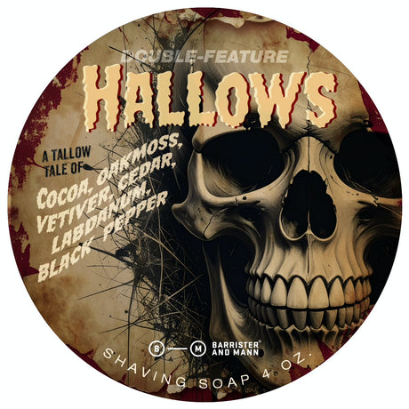 Barrister and Mann Hallows Limited Edition Shave Soap Sample 1/4oz