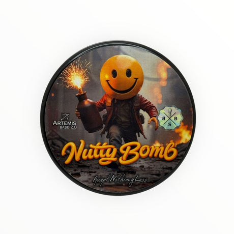 BBS Soap Company Nutty Bomb Shaving Soap 4.5oz
