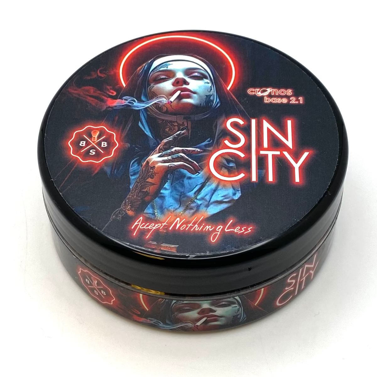 BBS Soap Company Sin CIty Shave Soap 4.5oz