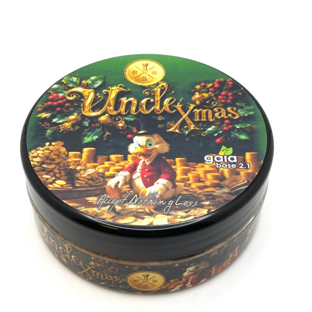 BBS Soap Company Unvle Xmas Shave Soap 4.5oz