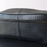 Billion Brothers Buffalo Leather Toiletry Bag Dopp Kit