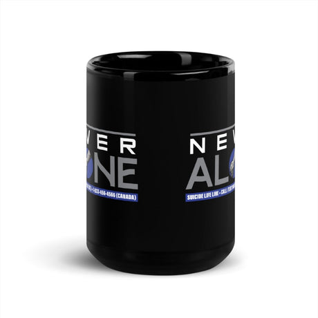 Black Glossy Coffee Mug