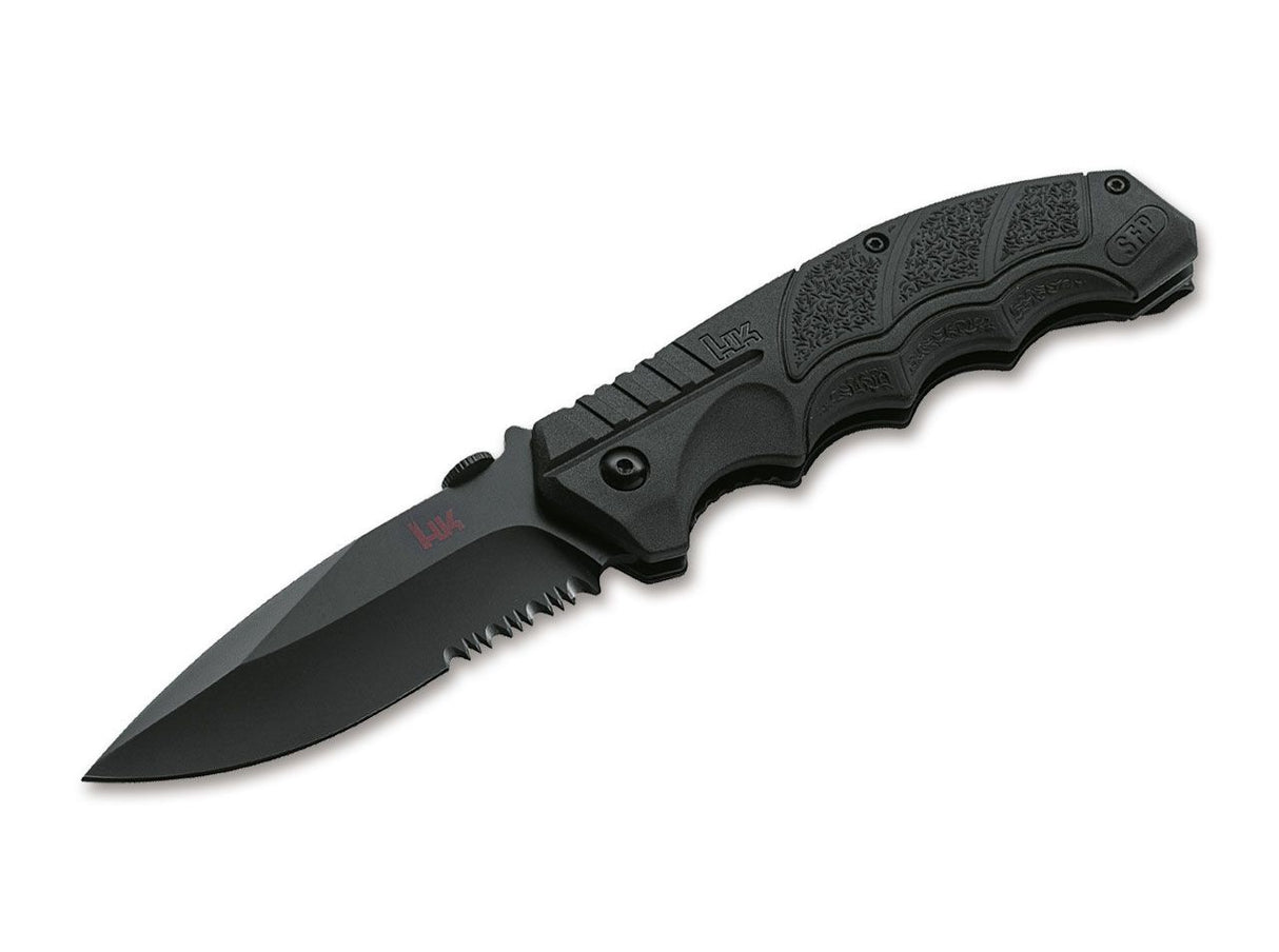 Boker Heckler & Koch Pocket Knife 3.6in D2 Blade