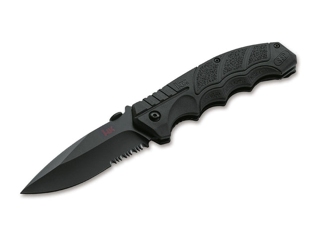 Boker Heckler & Koch Pocket Knife 3.6in D2 Blade