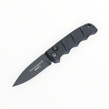Boker Plus Pocket Knife D2 Aluminum Handle Button Lock