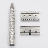 Boti Vortex Titanium Double  Double Edge Safety Razor Polished