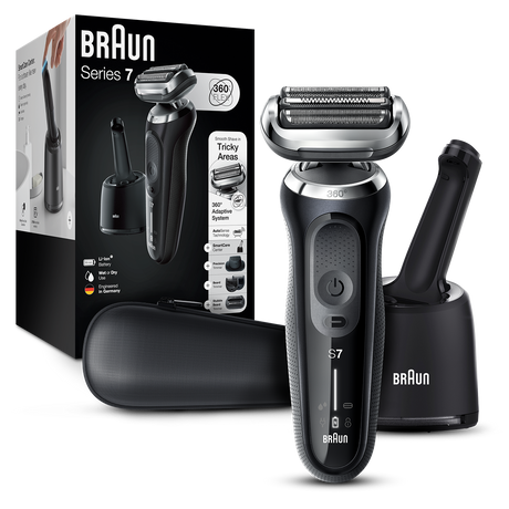 Braun Series 7 7085cc Flex Electric Shaver With Smartcare Center