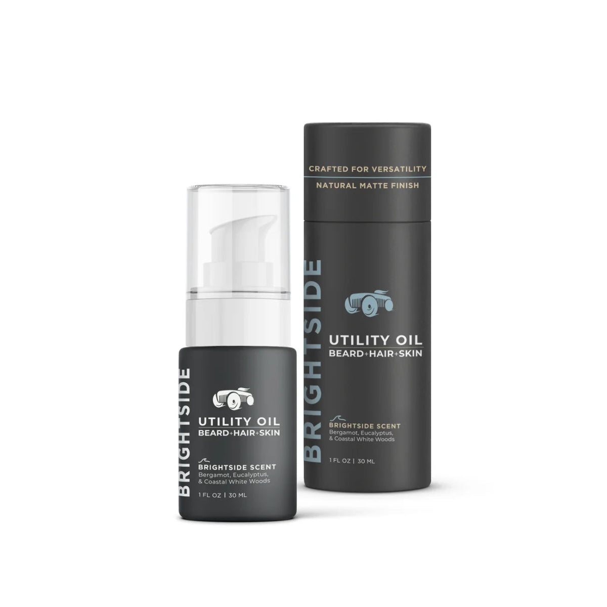 Brightside Utility Oil: Beard + Hair + Skin 1oz