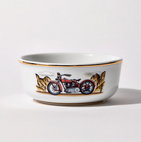Brousseau and Dov King of the Road Premium Porcelain Shaving Bowl
