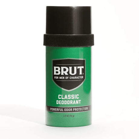 Brut Classic Round Stick Deodorant for Men 2.7oz