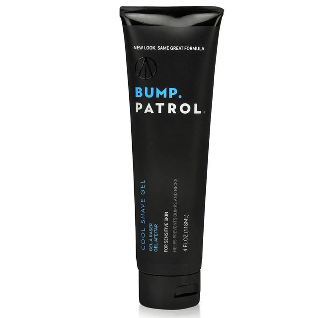 Bump Patrol Cool Shave Gel For Sensitive Skin – Menthol 4.8oz