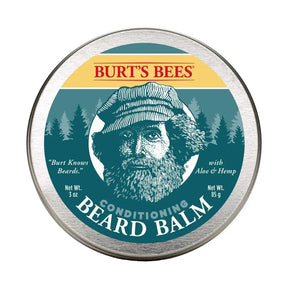 Burt’s Bees Men's Conditioning Beard Balm Tin with Aloe + Hemp 3oz.