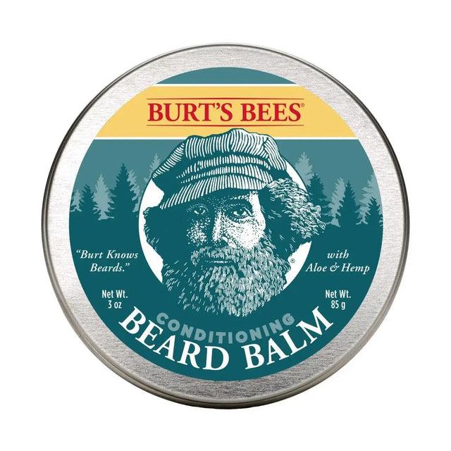 Burt’s Bees Men's Conditioning Beard Balm Tin with Aloe + Hemp 3oz.