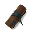 Captain's Choice - Leather Shaving Brush Roll - Brown