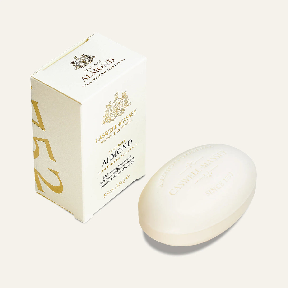 Caswell Massey Almond Bar Soap 5.8oz