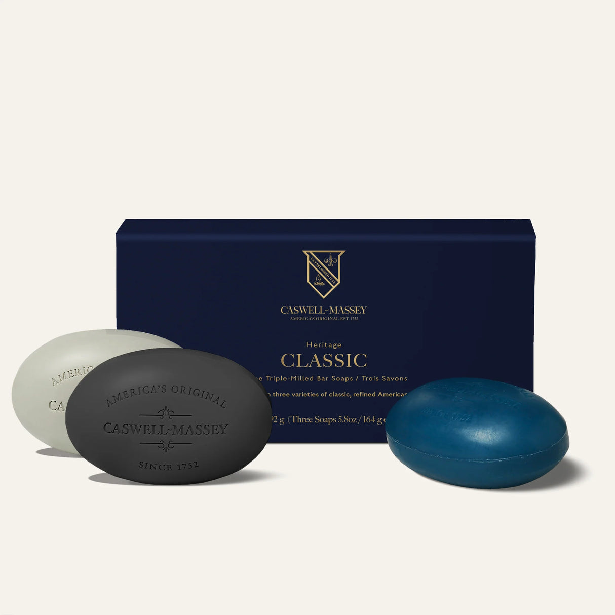 Caswell Massey Classic Collection Bar Soap 3-Soap Set