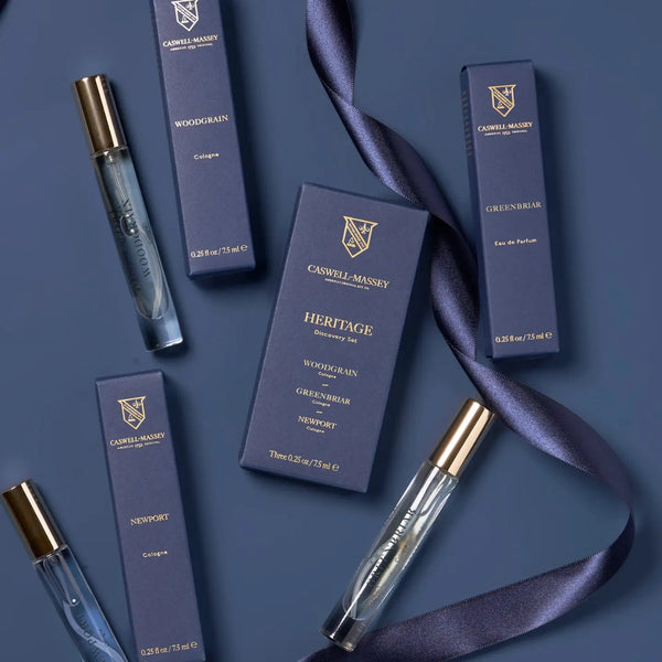Caswell Massey Cologne Discovery Set | The Razor Company