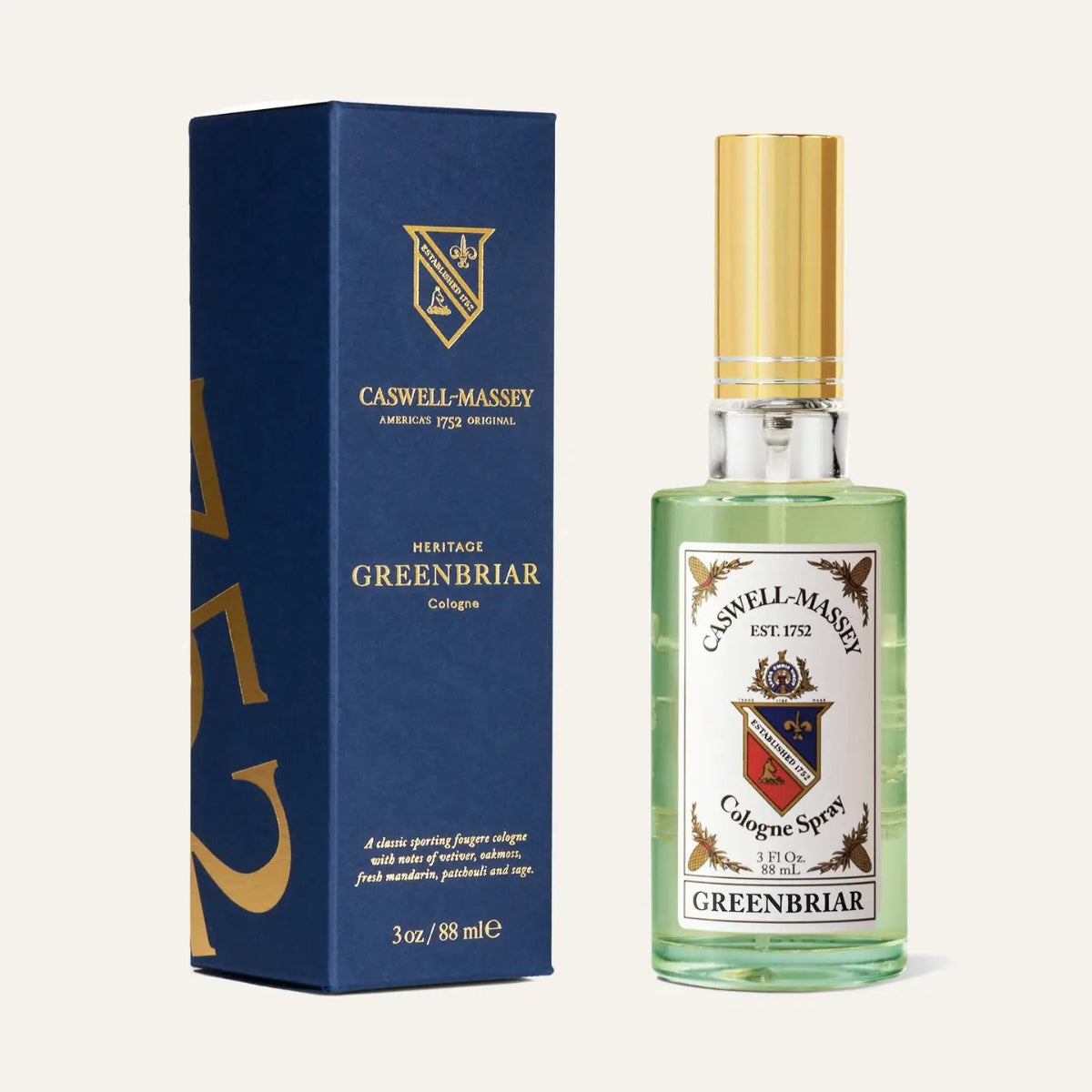 Caswell Massey Greenbriar Cologne 88mL