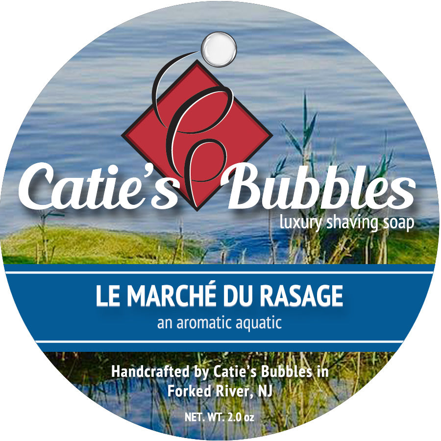 Catie's Bubbles - Le Marche du Rasage - Luxury Shaving Soap - 2oz