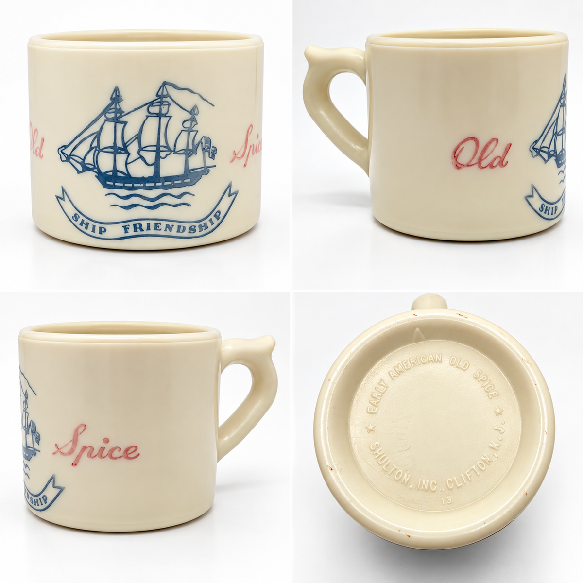 Vintage Early American Old Spice Shaving Mug