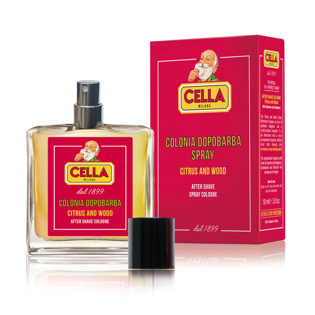 Cella Milano Aftershave Spray Cologne Citrus & Wood 100ml