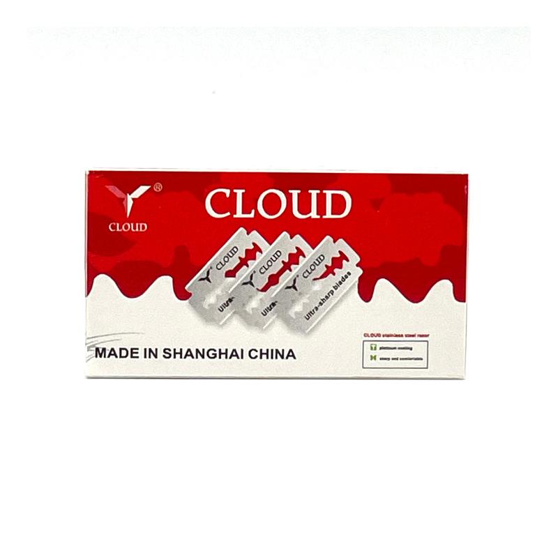 Cloud - Super Stainless Double Edge Razor Blades - Pack of 10 Blades