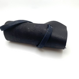 Cork Leather Brush Roll- Black