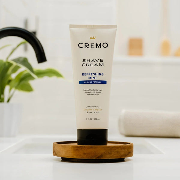 Refreshing Mint Cooling Shaving Cream 6oz | Cremo | The Razor Company