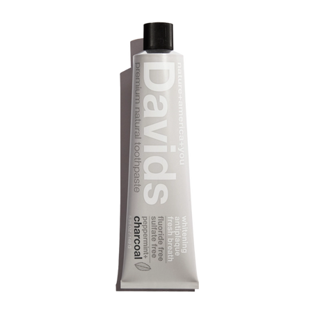 Davids Premium Toothpaste / Charcoal + Peppermint 5.25oz