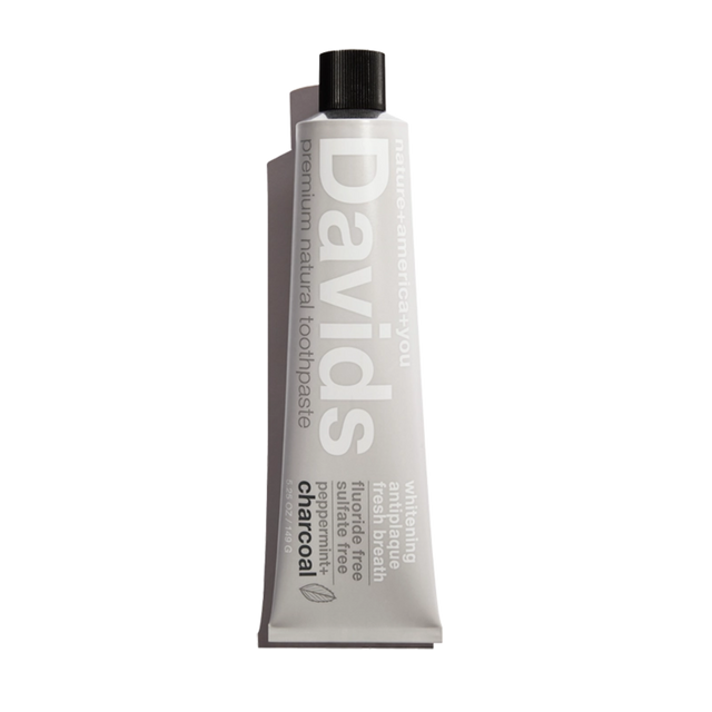 Davids Premium Toothpaste / Charcoal + Peppermint 5.25oz