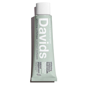 Davids Travel Size Premium Toothpaste / Peppermint 1.75oz