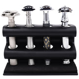 Deluxe Parker Black Razor Stand - Holds 4 Double Edge Safety Razors