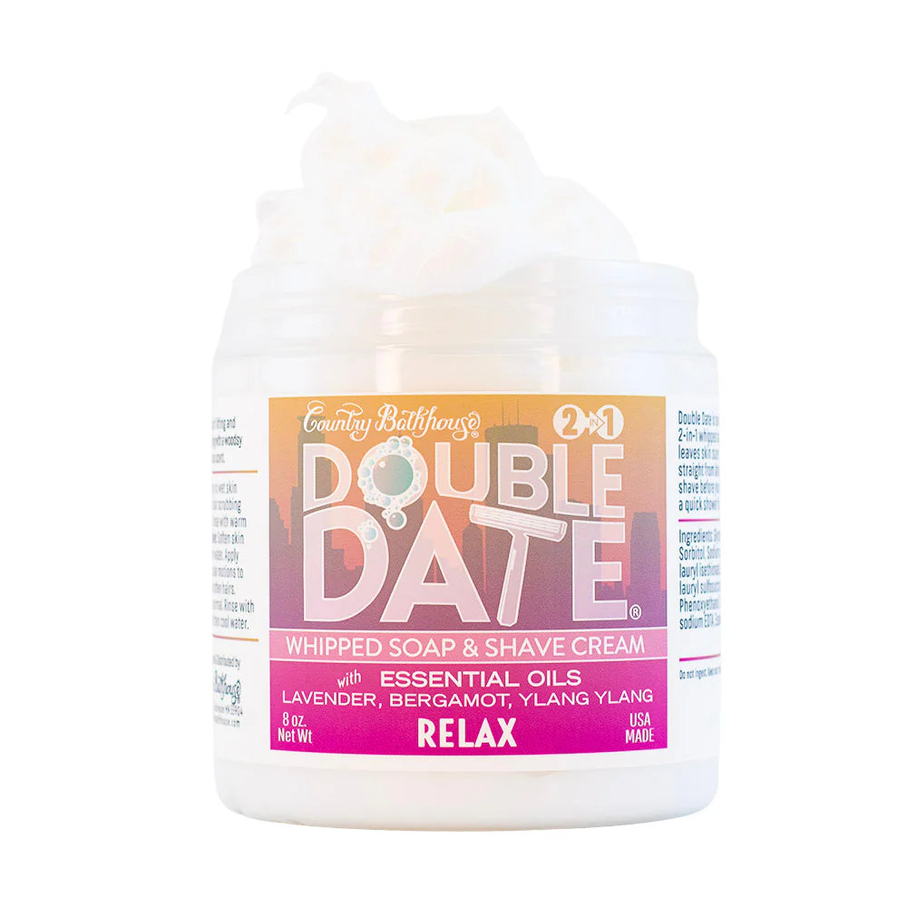 Double Date - Relax - Whipped Shaving Cream - 8oz