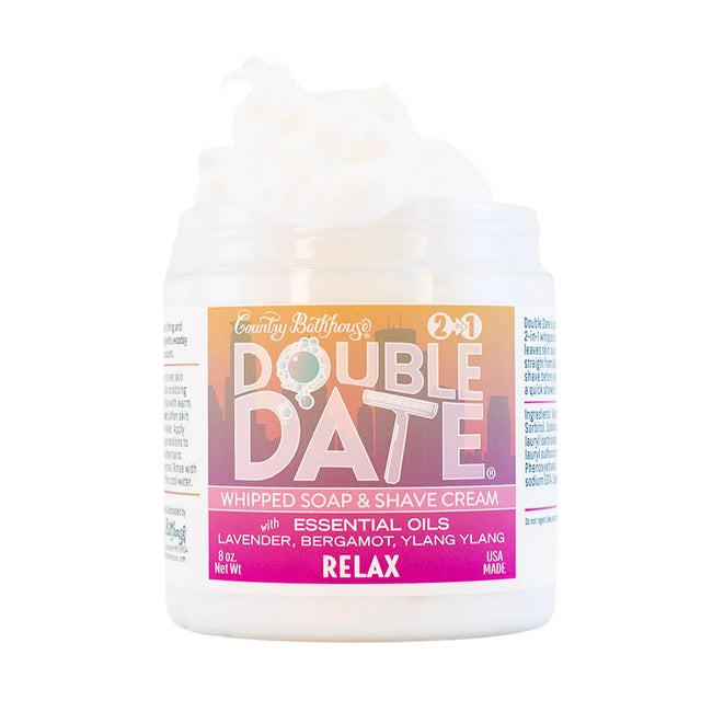 Double Date - Relax - Whipped Shaving Cream - 8oz