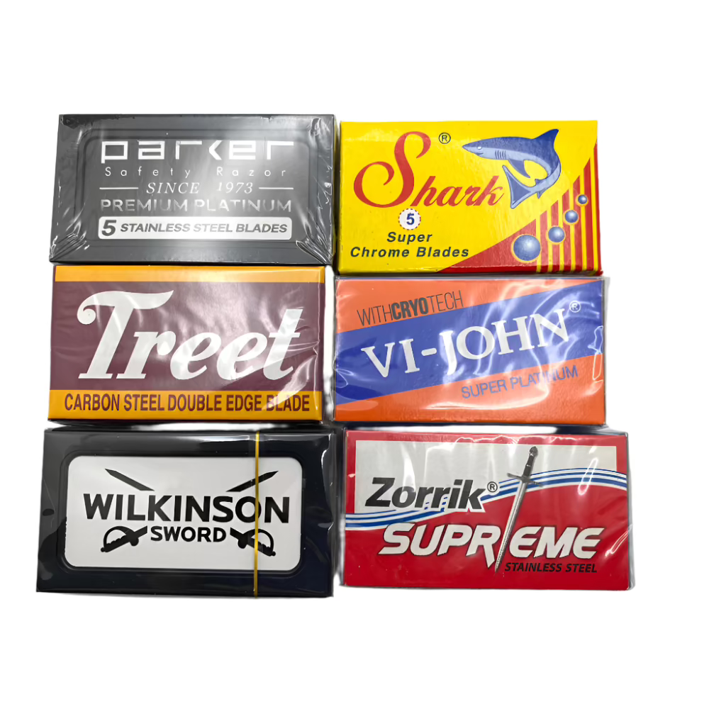 Double Edge Razor Blade Sample Pack Bravo 35 Blades