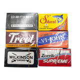 Double Edge Razor Blade Sample Pack Bravo 35 Blades