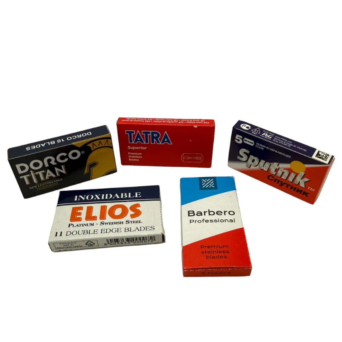 Double Edge Razor Blade Sample Pack Golf 25 Blades