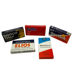 Double Edge Razor Blade Sample Pack Golf 25 Blades