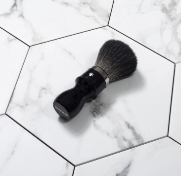Dovo - Black Hi-Brush - Synthetic Shaving Brush