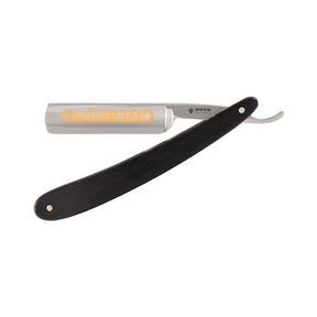 DOVO Stainless Steel 5/8" Straight Razor with 24K Gold Detailing