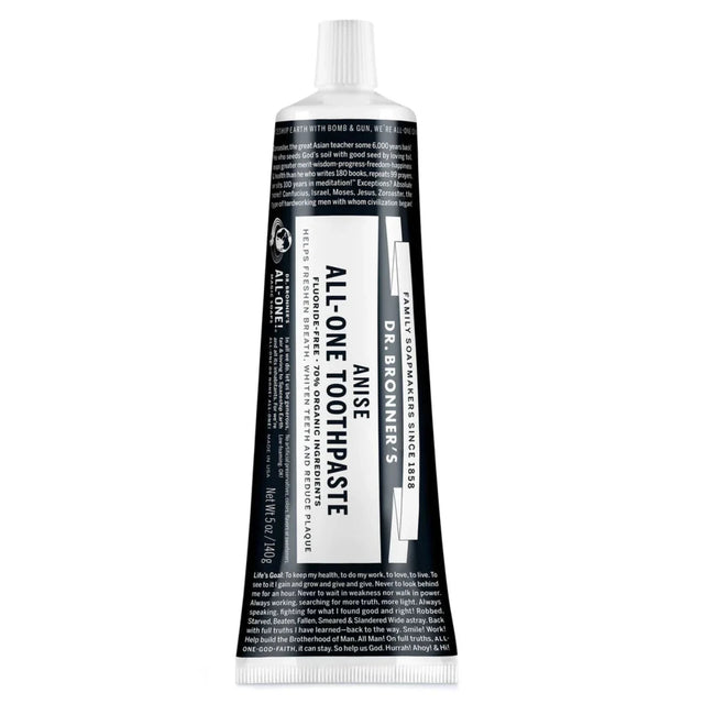 Dr Bronners Anise Toothpaste