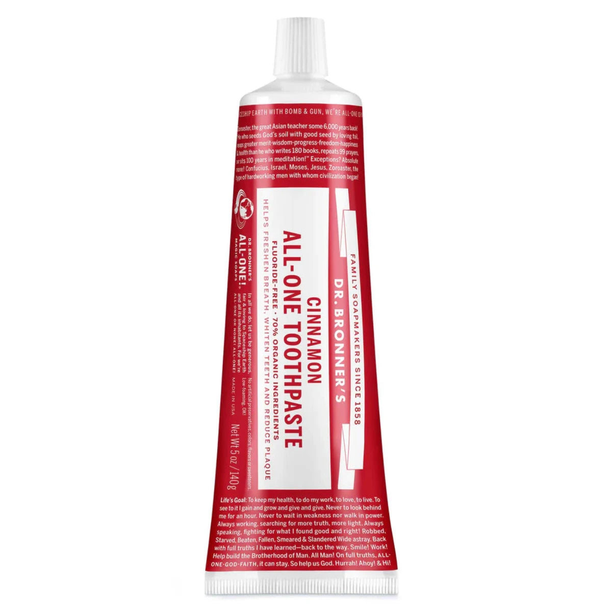 Dr Bronners Cinnamon Toothpaste 5oz