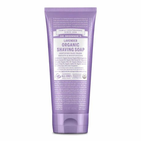 Dr. Bronner's - Lavender - Organic Shaving Soap - 7oz
